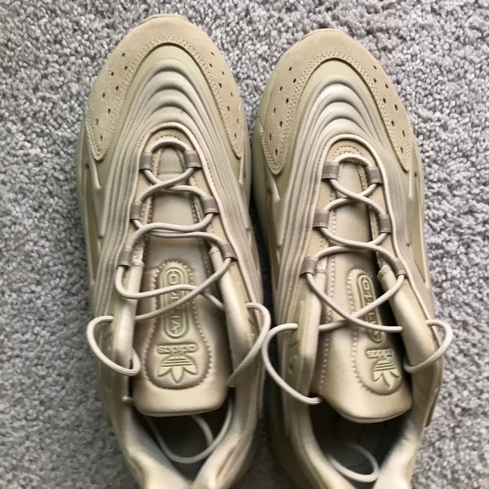 Adidas Ozelia Beige 2K Futuristic Chunky Sneakers Size 10